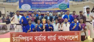 ৪০তম জাতীয় জুডো প্রতিযোগিতায় বিজিবি চ্যাম্পিয়ন